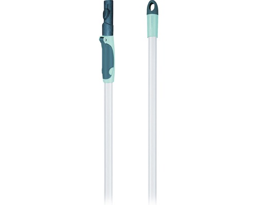 Dvě bílé teleskopické tyče pro čisticí zařízení