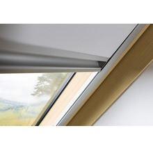 Roleta na střešní okno, ztmavená, termoizolační ARF 055 55x78 cm, světle šedá-thumb-1