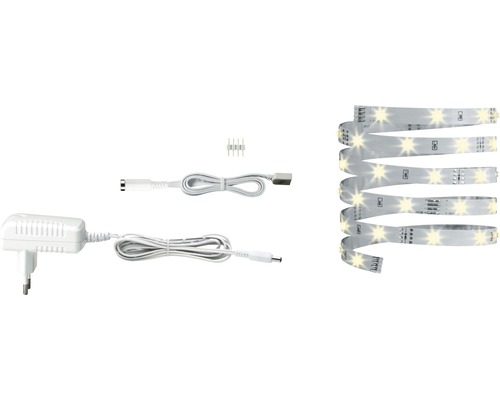 LED pásek Paulmann 70428 YourLED ECO Basisset 3 m teplá bílá LED páska sada s napájecím zdrojem, kabely a konektory