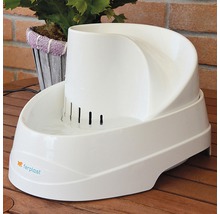 Bílá fontána pro domácí mazlíčky s logem Ferplast