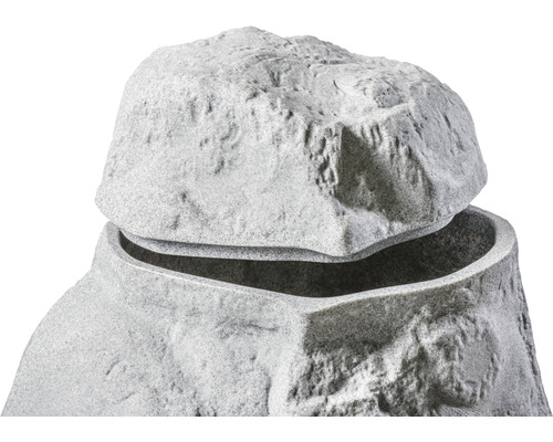 Dekorativní kamenná nádoba se snímatelným víkem