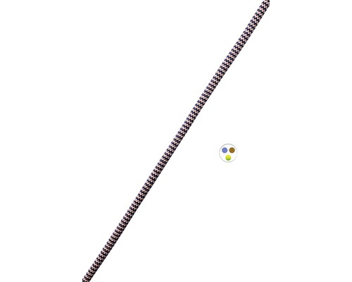 Lezecké lano se vzorem