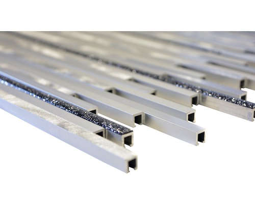 Hliníková mozaiková dlaždice s dekorem