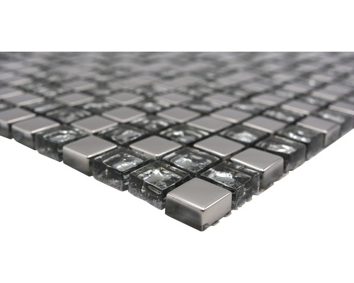 Mozaika ze skla a kovu