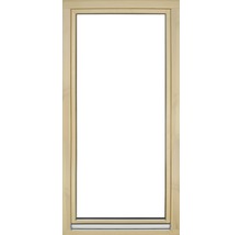 Dřevěné balkónové dveře lakované borovice 100 x 200 cm levé trojsklo-thumb-1
