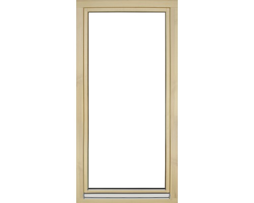 Dřevěný rám dveří s kovovým prvkem