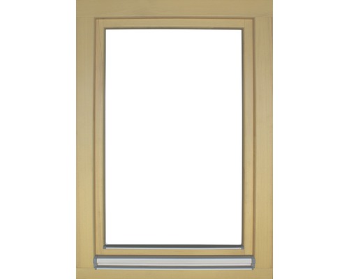 Dřevěné okno s rámem