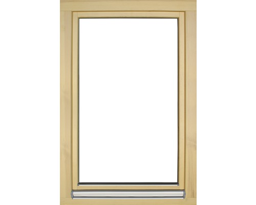 Dřevěný okenní rám s hliníkovým okenním parapetem