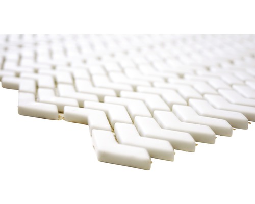 Keramická mozaiková dlaždice, vzor Chevron