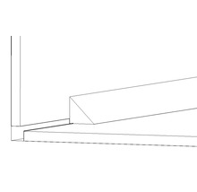 Lišta Konsta trojúhelníková 14 x 14 x 2000 mm, borovice-thumb-2