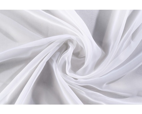 Měkce splývavá, průhledná látka