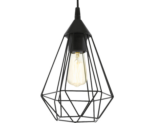 Závěsné svítidlo s geometrickým kovovým stínidlem