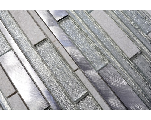 Mozaika ze skla a přírodního kamene