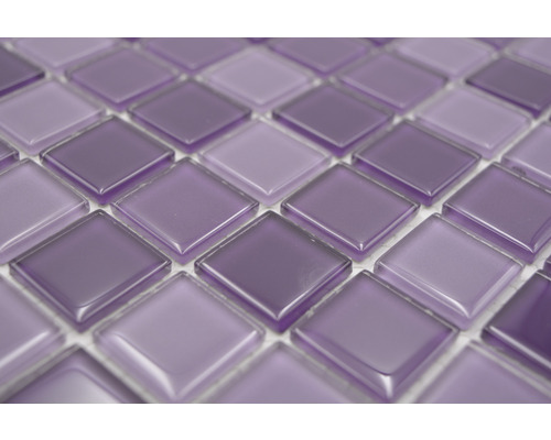Skleněné mozaikové dlaždice, čtvercové