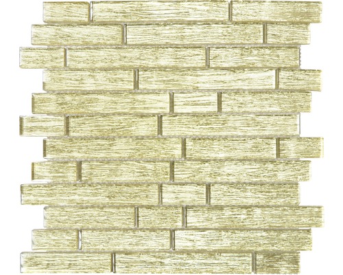 Skleněná mozaika XCM 8CGO ZLATÁ 29,8x30,5 cm