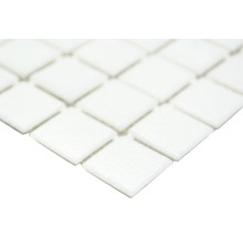 Skleněná mozaika A 11 30,5x32,5 cm bílá-thumb-1