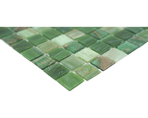 Čtvercové mozaikové obkladačky ze skla