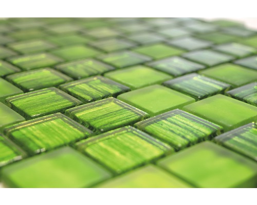 Čtvercové mozaikové dlaždice ze skla