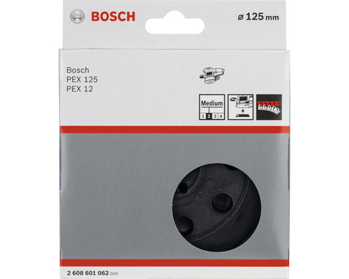Brusný talíř Bosch PEX 125, průměr 125 mm