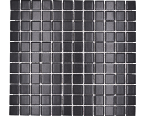 Keramická mozaika M 892 30,5x32,5 cm černá