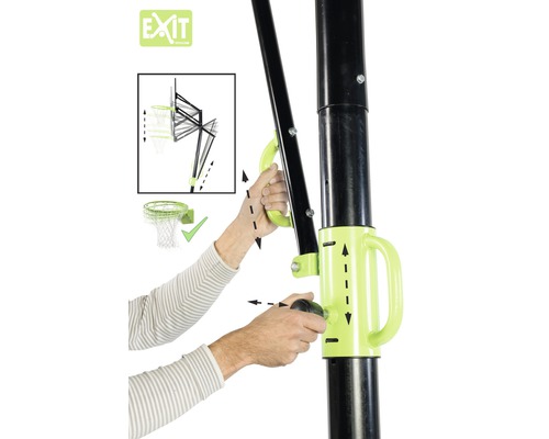 Nastavení výšky basketbalového koše