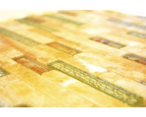 Mozaika ze skla a přírodního kamene