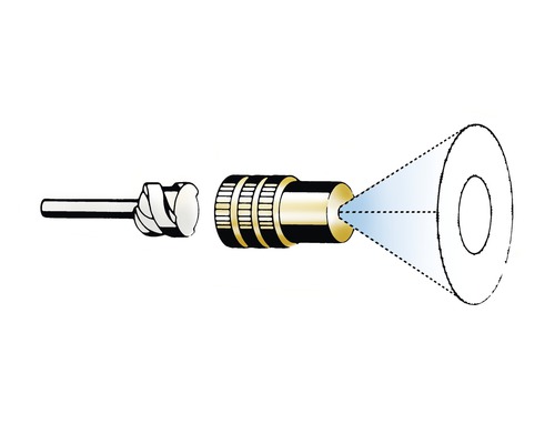 Grafické znázornění kuželového vrtáku