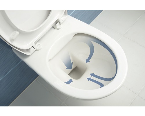 Závěsné WC bez splachovacího kruhu Jika DINO