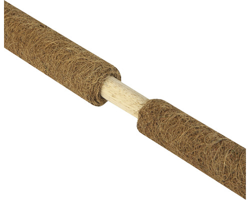 Podpěra pro rostliny z kokosového vlákna s dřevěnou tyčí