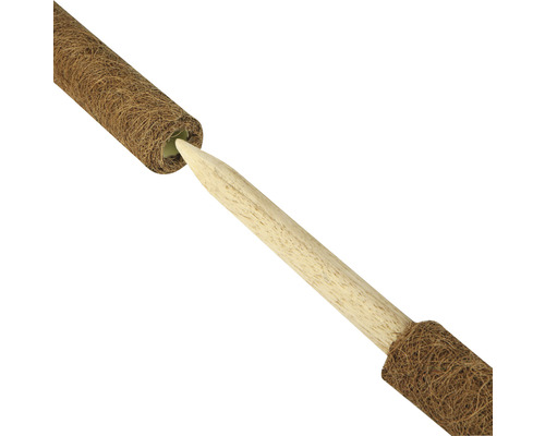 Podpěra rostlin z kokosového vlákna s dřevěnou tyčí k prodloužení