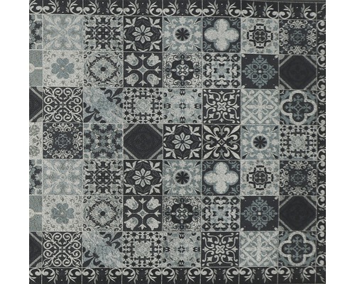 Dekorativní deska s různými ornamenty ve stylu dlaždic