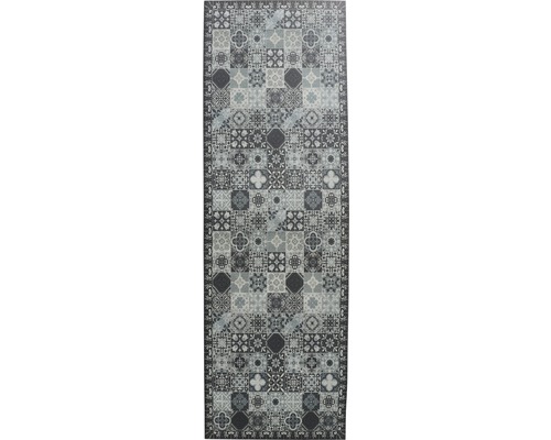 Obdélníkový koberec s dlaždicovým vzorem