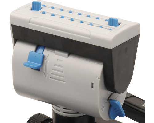 Detailní pohled na zavlažovací zařízení s možnostmi nastavení