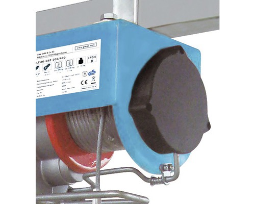 Detail lanového kladkostroje