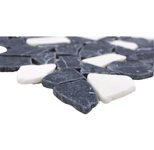 Mramorová mozaika Ciot 30,5x32,5 cm šedá bílá-thumb-1