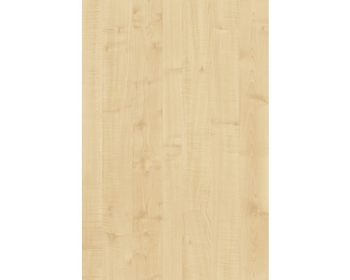 Světlá laminátová podlaha s dřevěným vzhledem.