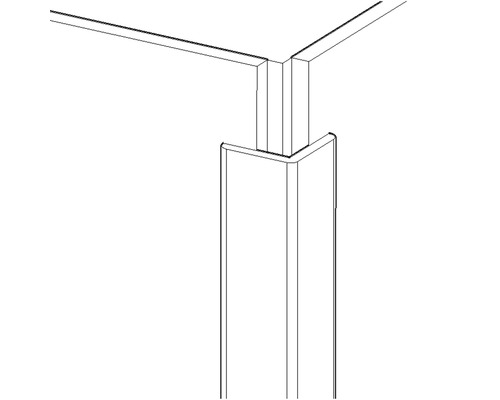 Detail nohy stolu se stolní deskou