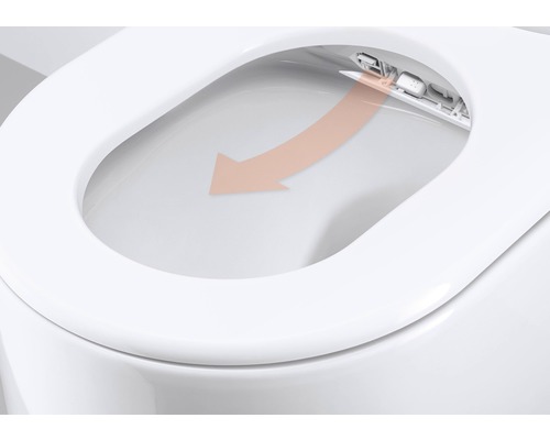 WC sedátko s automatickým sklápěním