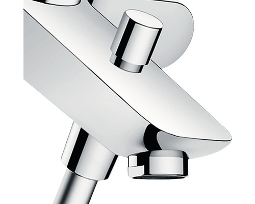 Detailní pohled na kovovou armaturu