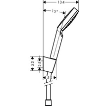 Sprchový set Hansgrohe Crometta 1jet s držákem Porter 26567400