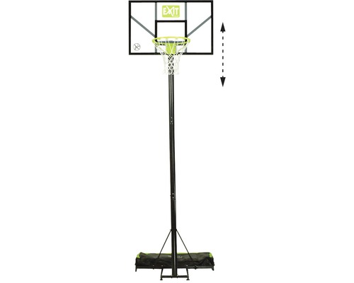 Volně stojící basketbalový koš s výškově nastavitelným košem