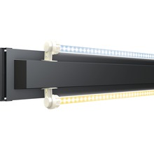 LED svítidlo s montážní lištou a dvěma zářivkami