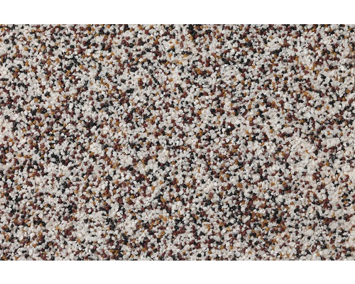 Detail mozaikové omítky s různými kamínky