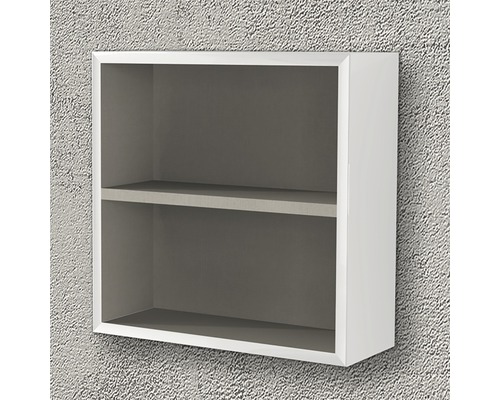 Nástěnná police se dvěma úložnými prostory