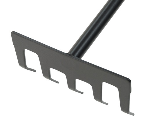 Kovové zahradní hrábě s hroty