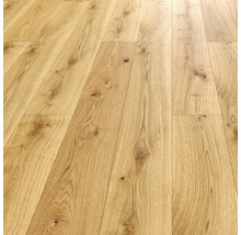 Pokládka světlé dubové parketové podlahy