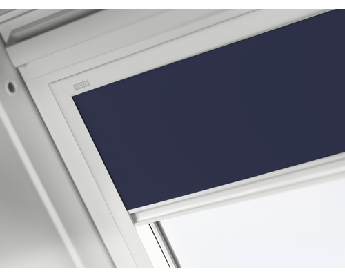 Logo společnosti VELUX. Střešní okno, roleta