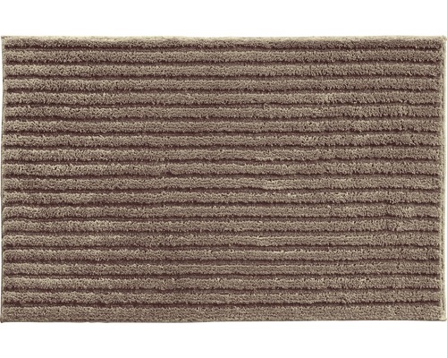 Obdélníkový koberec s žebrovanou texturou