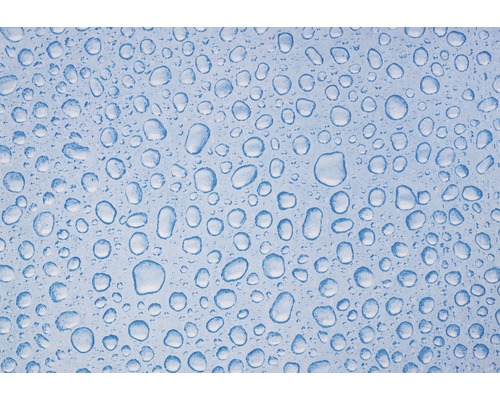 Samolepicí fólie průhledná GLASDEKOR FARBIG WASSERTR. 45x200 cm Detailní záběr kapek vody
