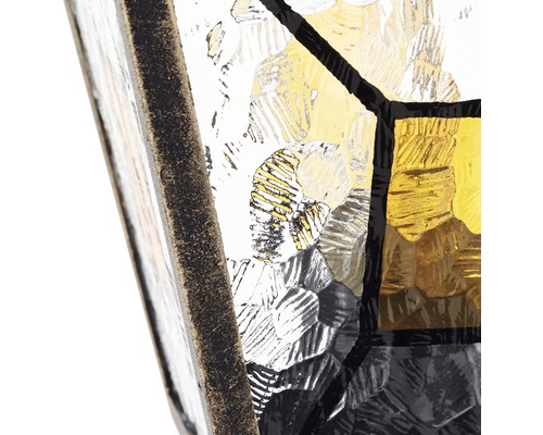 Detail skla se vzorem